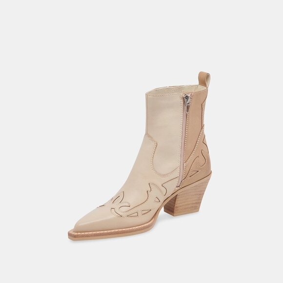 NEW Dolce Vita Renia Ankle Boots - Nubuck  Dune Multi  For Women 252 - Picture 9 of 12